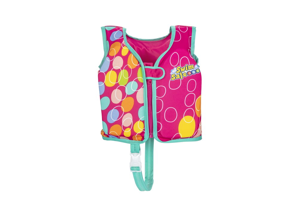 Pripučiama plaukiojimo liemenė Bestway Swim Safe AQUASTAR FABRIC SWIM VEST,  S/M dydžio