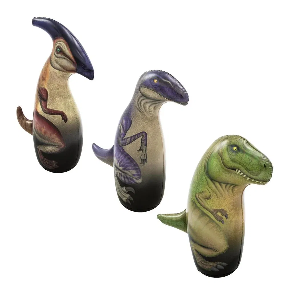 Pripučiama bokso kriaušė BESTWAY Dinosaur Bop Bags