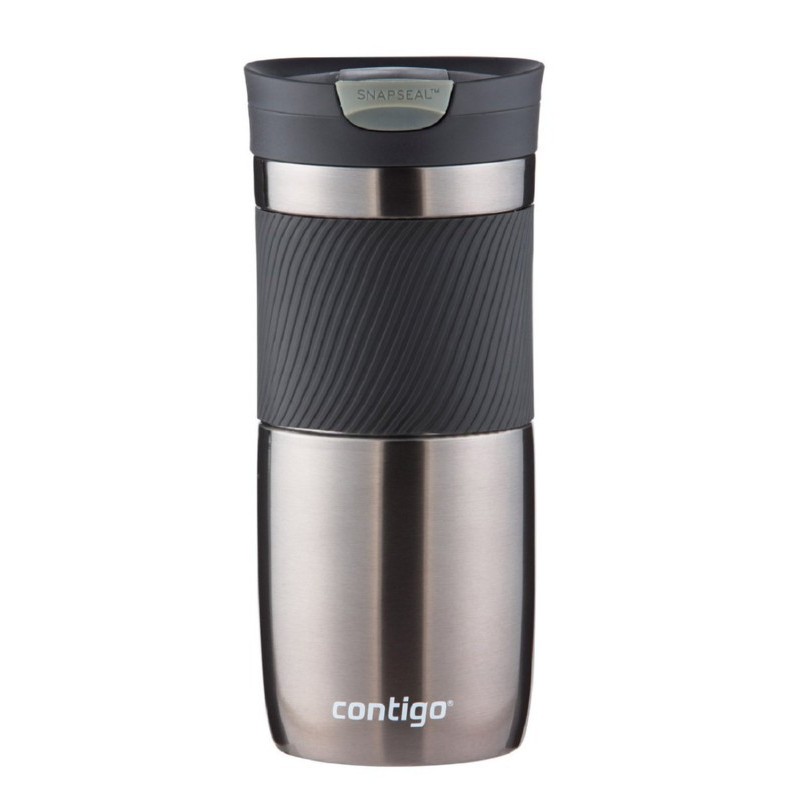 Kelioninis termopuodelis su vakuumine izoliacija Contigo Byron Gunmetal 470 ml 2095560