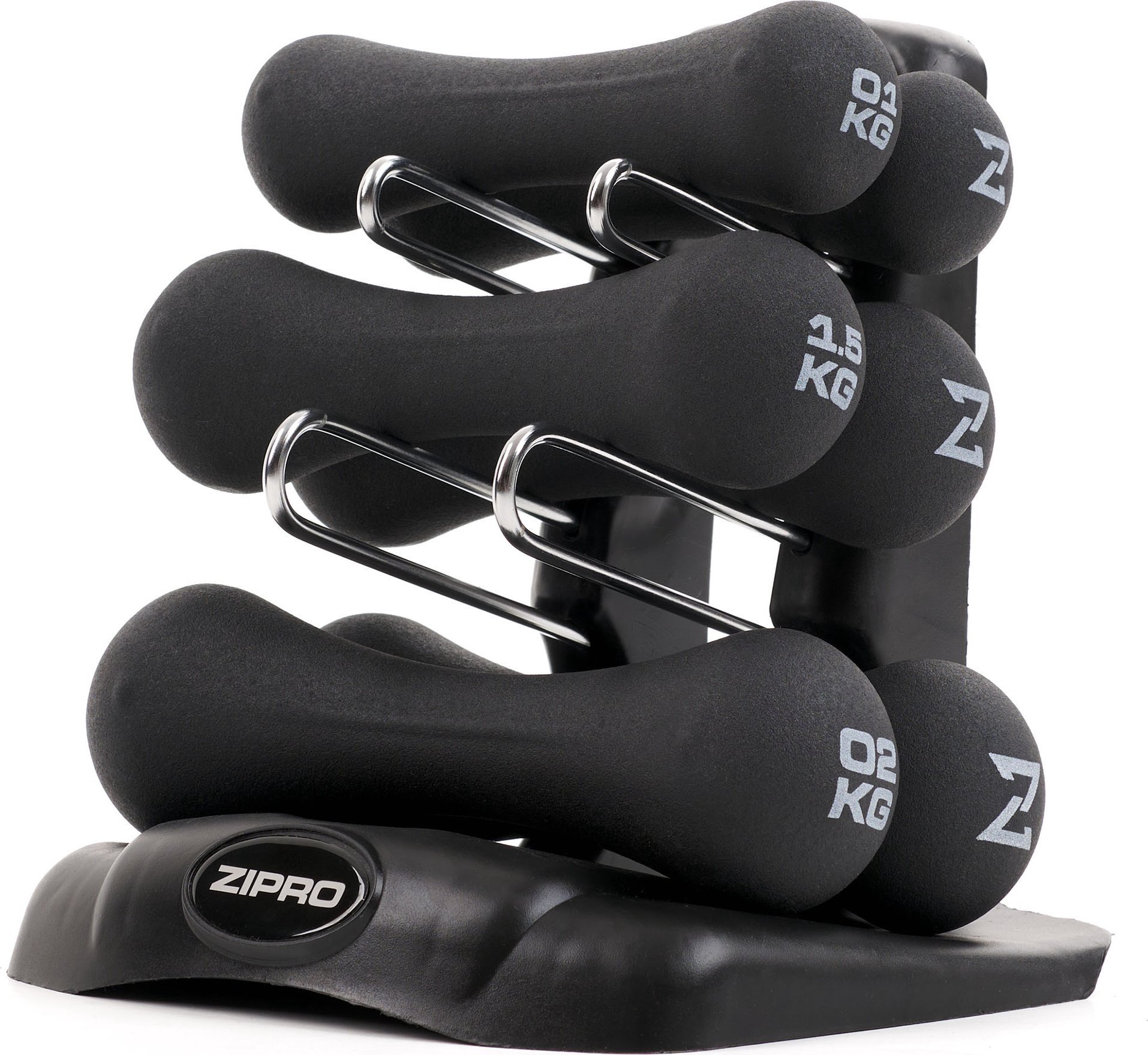 Zipro Set of neoprene dumbbells 9 kg