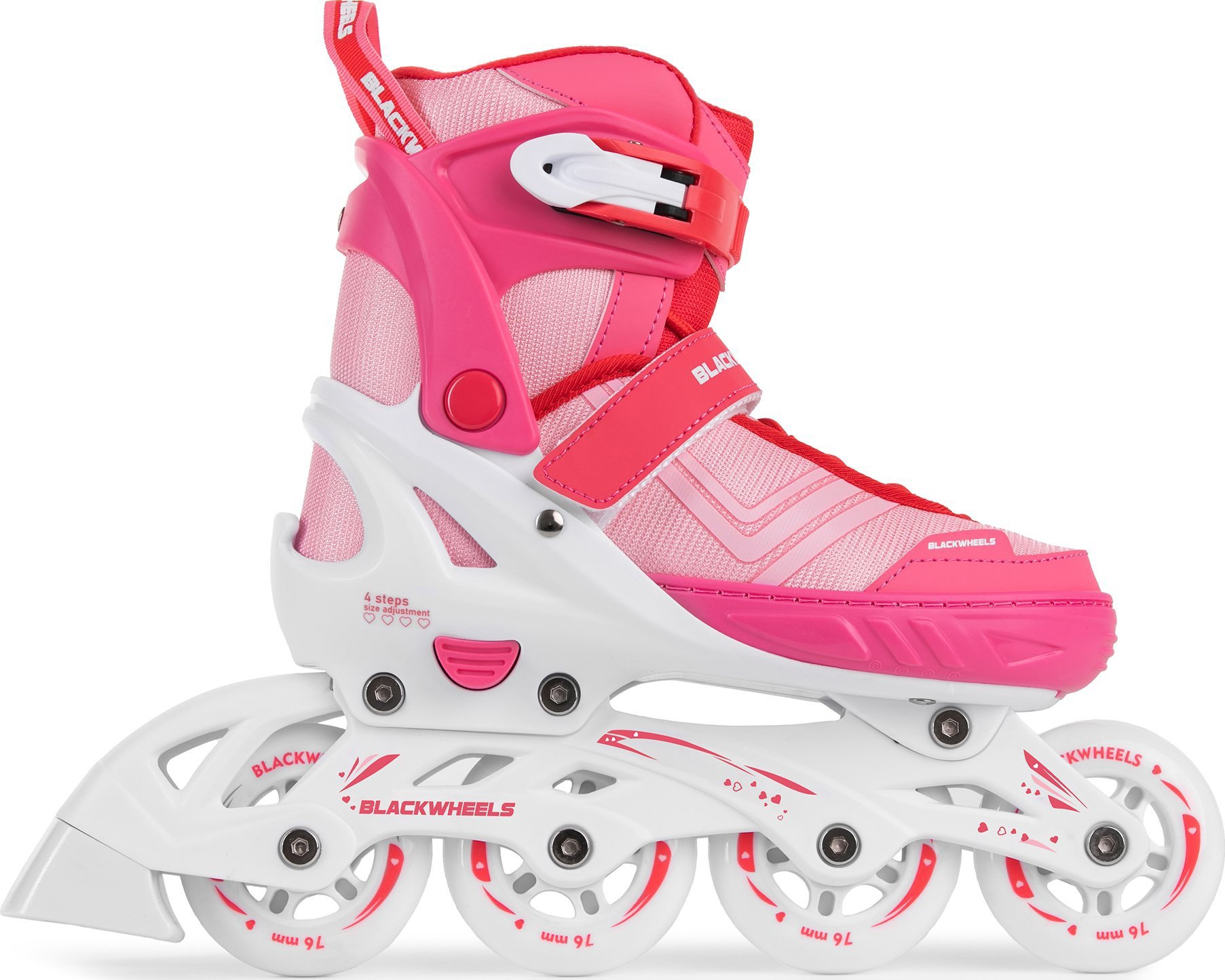 Rolls Blackwheels Playful recreational adjustable pink r. 37-40
