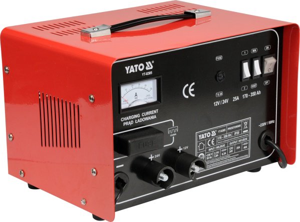 Yato 12/24V 25A 350Ah (YT-8305) rectifier