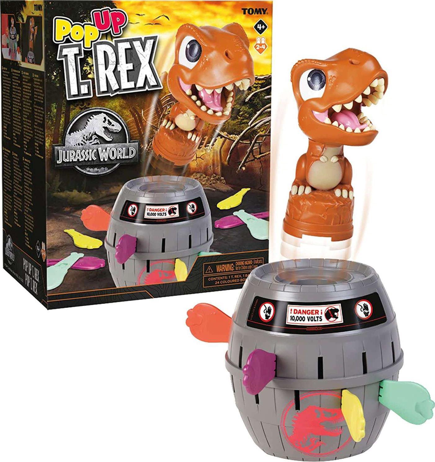 Tomy Pop Up arcade game T-Rex Jurassic World