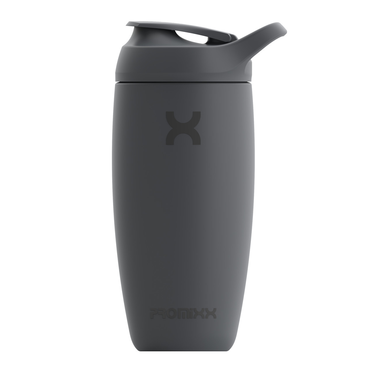 Plaktuvė Promixx Nerūdijančio Plieno plaktuvė 550ml Grafito spalvos