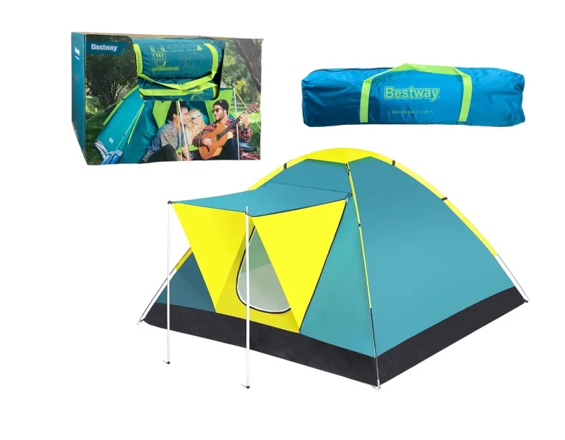 Dvivietė palapinė BESTWAY COOLGROUND 3, 210 x 210 x 120 cm