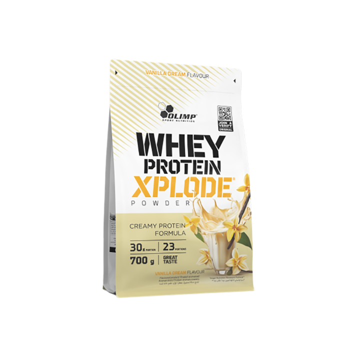 Baltymų milteliai Olimp Whey Protein Xplode 700g Vanilės skonio