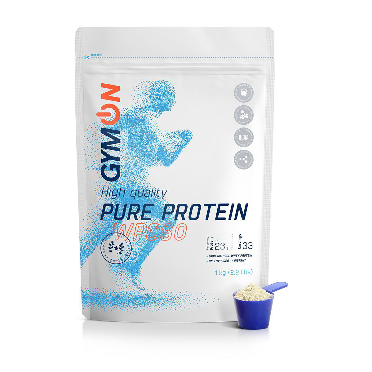 GYMON, gryni išrūgų baltymai, 1 kg