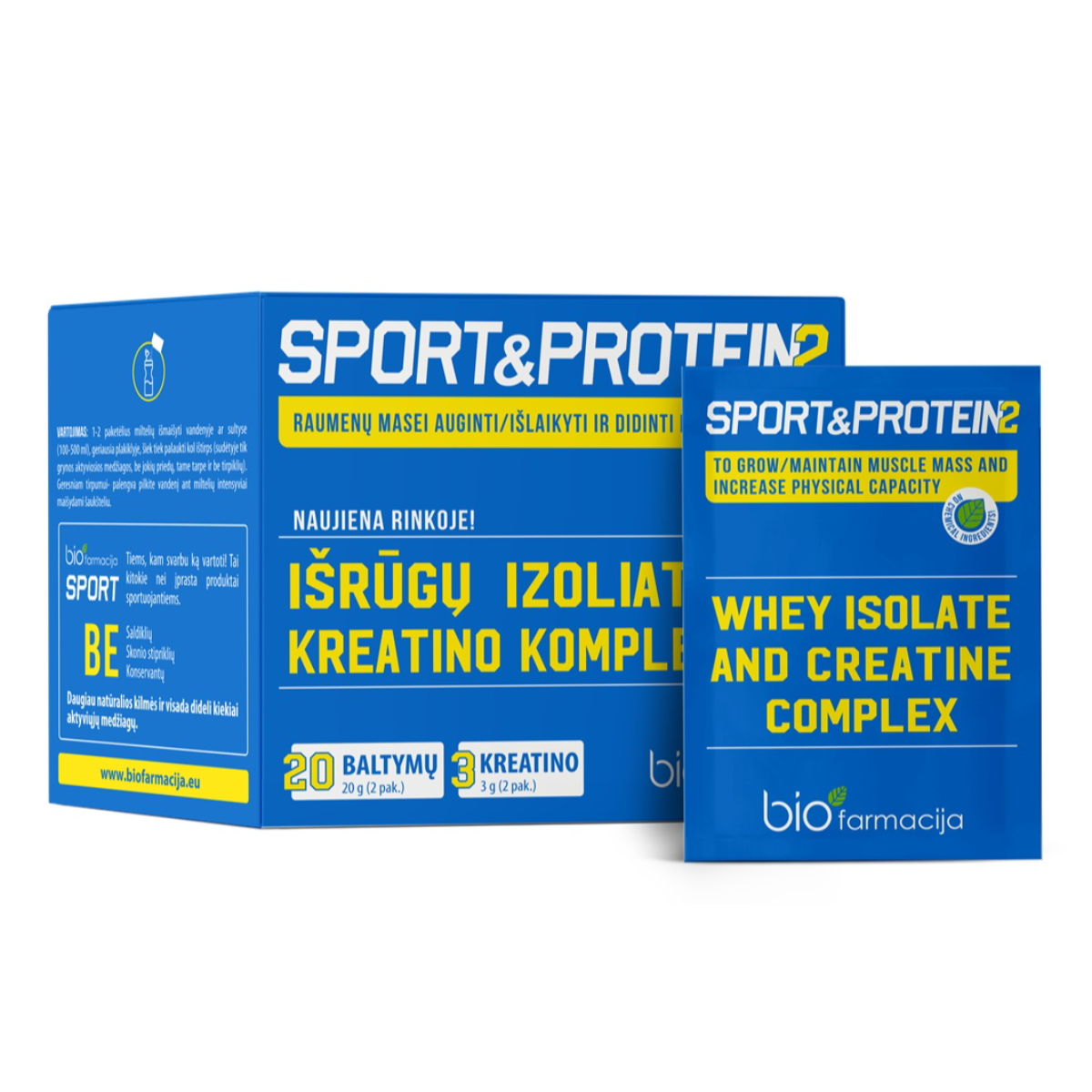 SPORT&PROTEIN2, 28 pakeliai