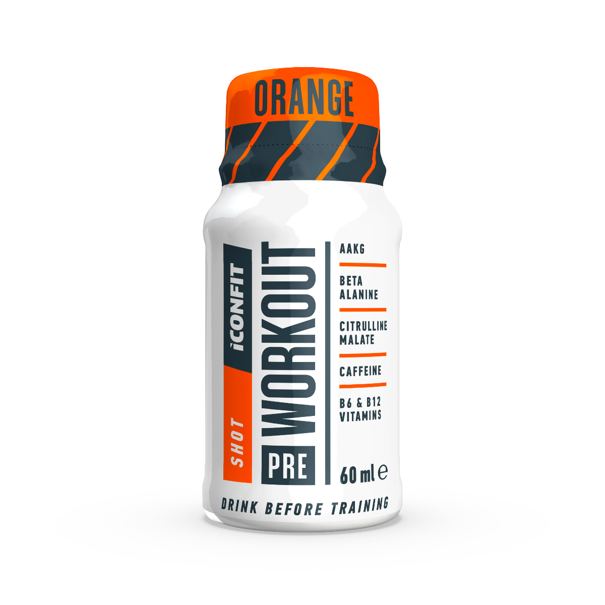 ICONFIT L-KARNITINO 3000, gėrimas apelsinų skonio, 60ml