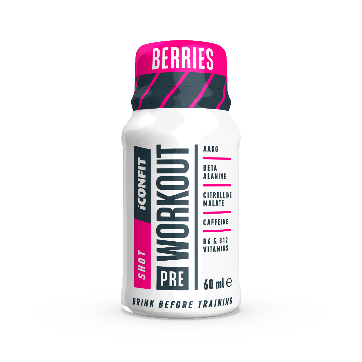 ICONFIT, gėrimas uogų skonio, 60ml