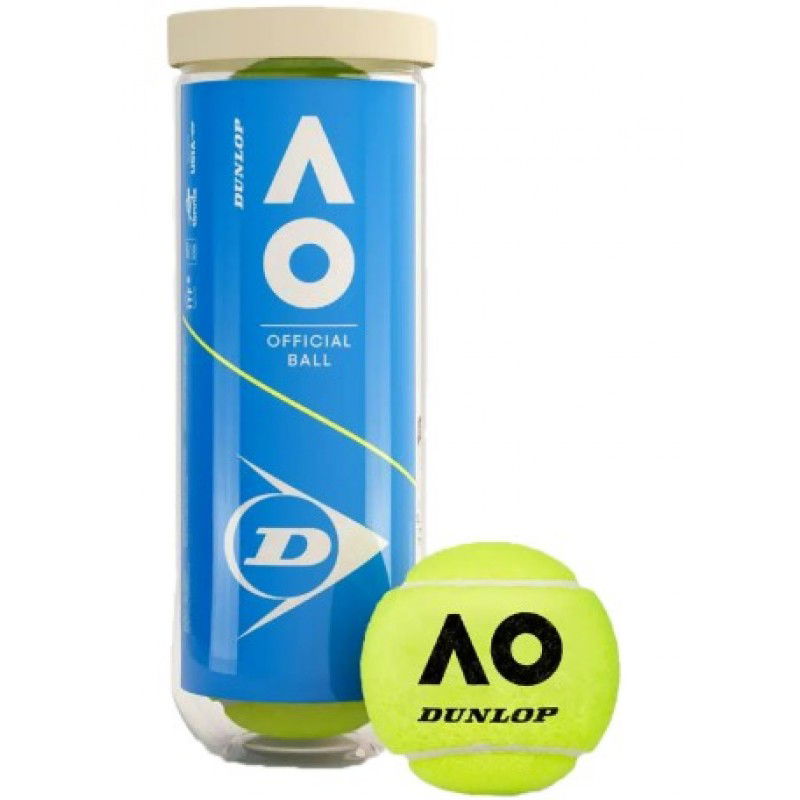 Teniso kamuoliukai Dunlop AUSTRALIAN OPEN UpperMid 3-tube ITF