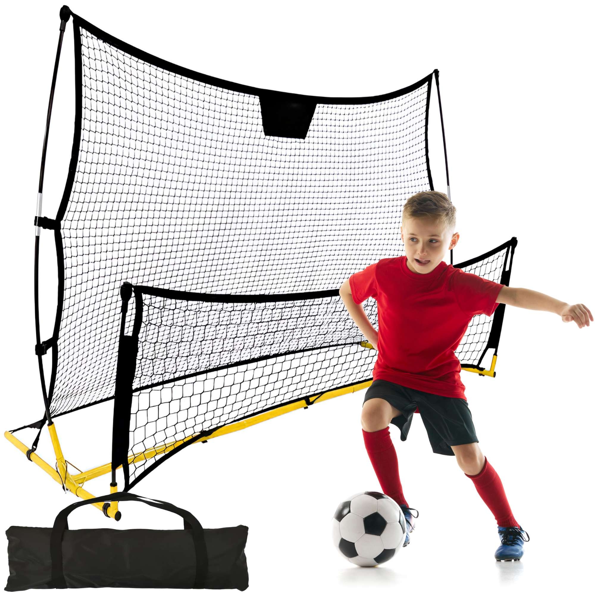 LUIGI 2-in-1 treniruočių futbolo vartai