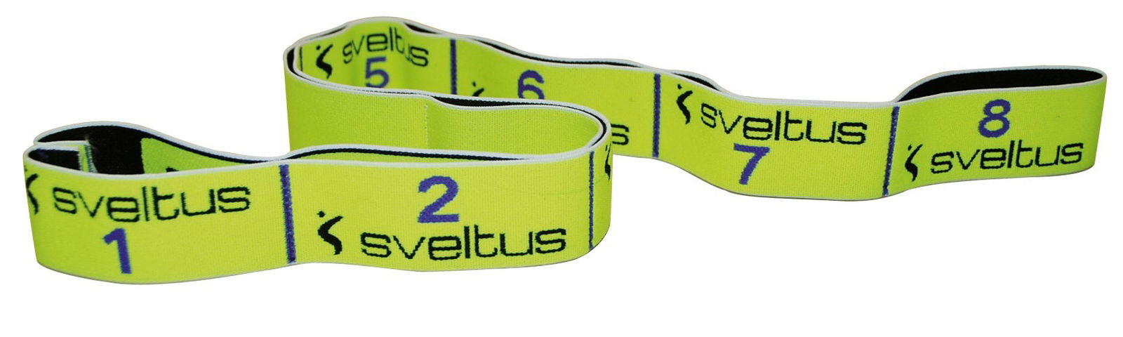 Juosta mankštai SVELTUS ELASTIBAND 10kg geltona