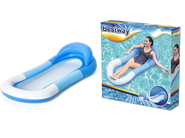 Pripučiamas vandens čiužinys BESTWAY AQUA HAMMOCK, 63" x 33"/1,60m x 84cm