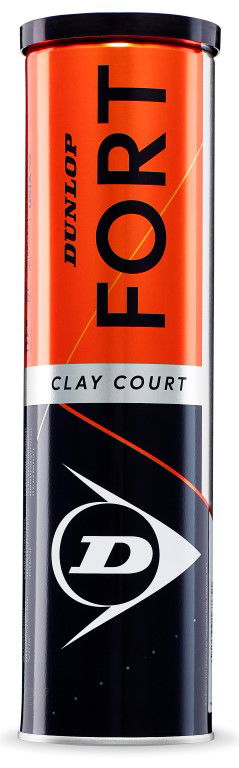 Teniso kamuoliukai Dunlop FORT CLAY COURT 4-tin ITF
