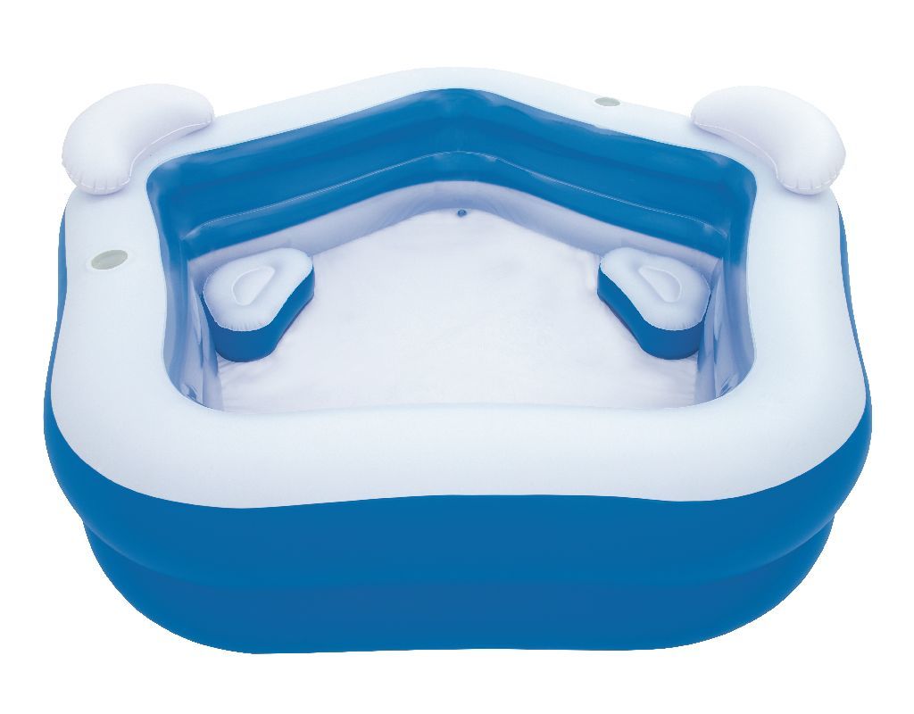 Pripučiamas baseinas Bestway Family Fun, 213 cm x 206 cm x 69 cm