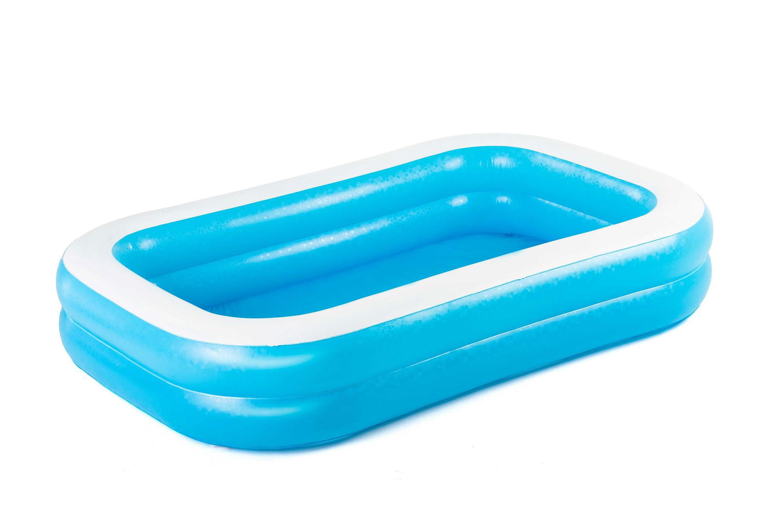 Pripučiamas baseinas BESTWAY BLUE RECTANGULAR, 262 x 175 x 51 cm