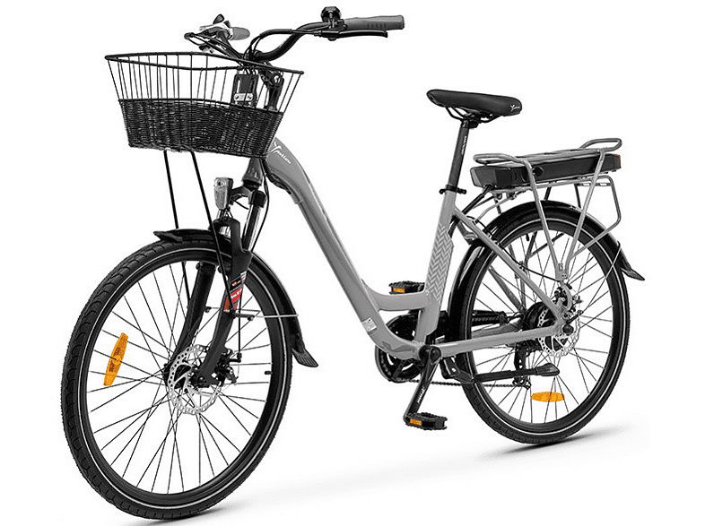 Lancia  Incanto, City E-Bike, Motor power 250 W, Wheel size 26 ", Warranty 24 month(s), Silver