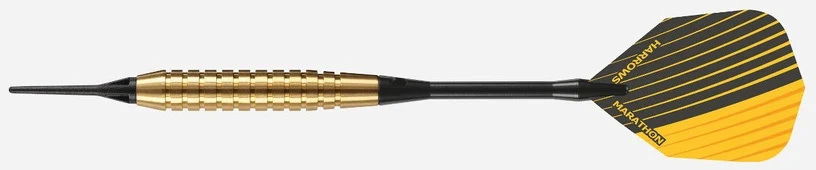 Smiginio strėlytės HARROWS Club Brass Softip 18gR 3vnt.