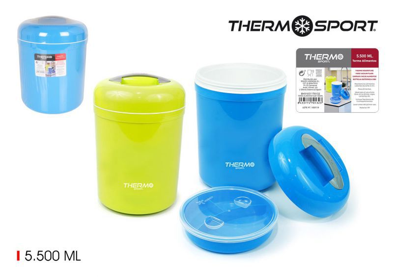Termosas maistui plast. 5.5L PRIVILEGE WIN