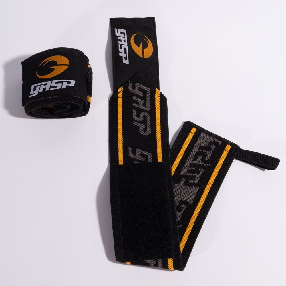 Gasp Wrist Wraps (riešo apsaugos) - Black spalva