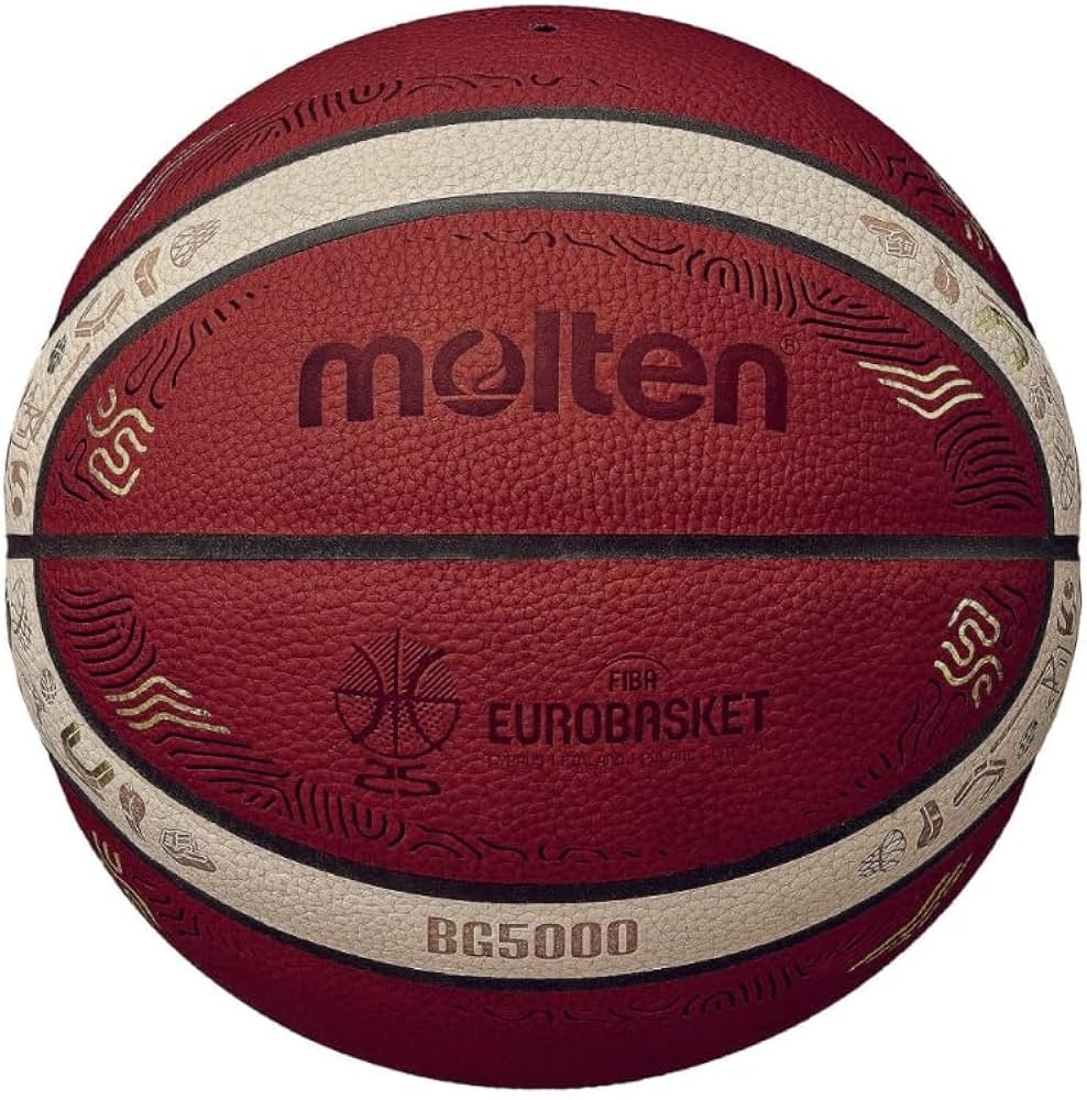 Krepšinio kamuolys  MOLTEN B7G5000-E5Z FIBA Eurobasket 2025