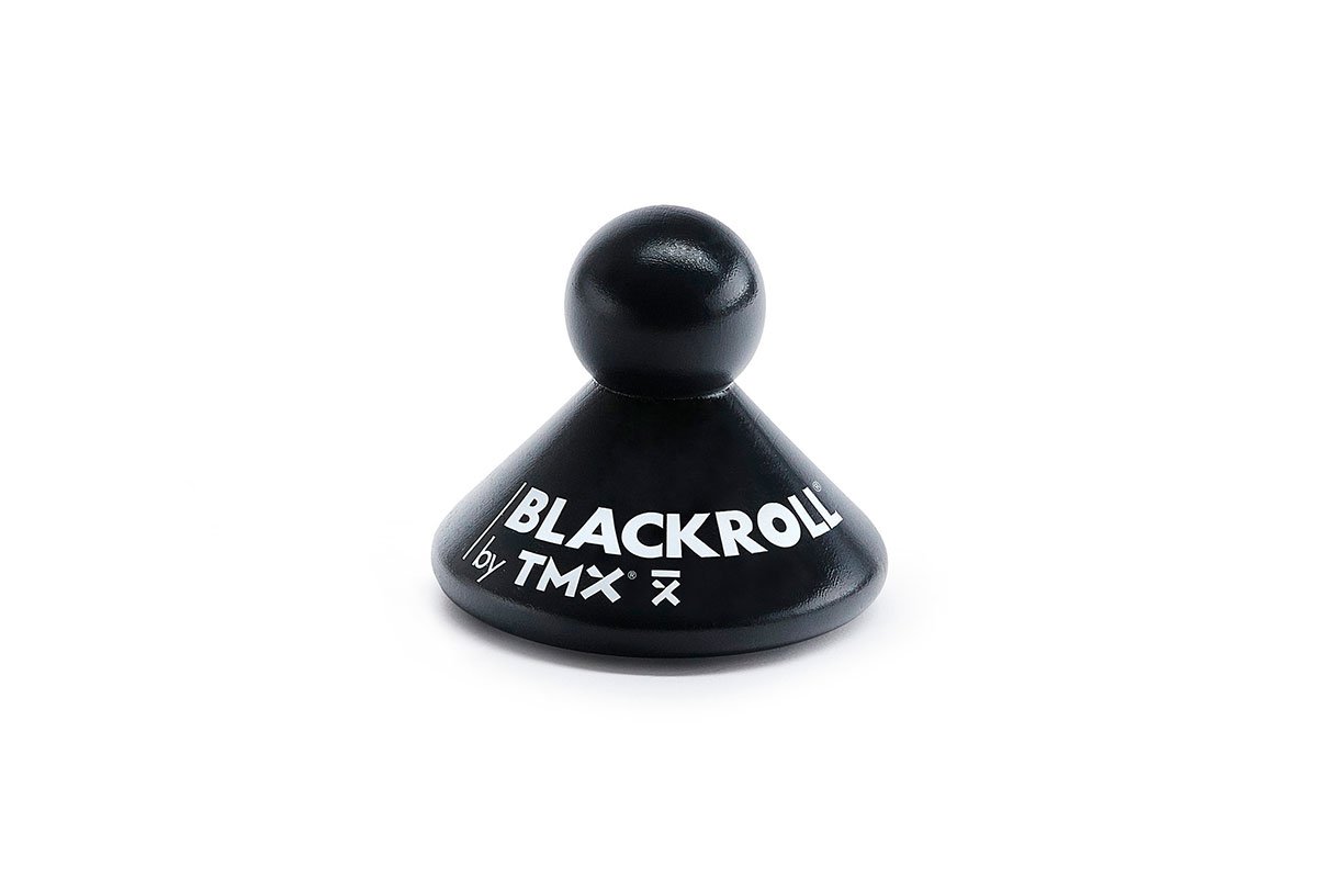 Masažuoklis BLACKROLL® TMX®, TRIGGER PLUS 3 cm, juodas