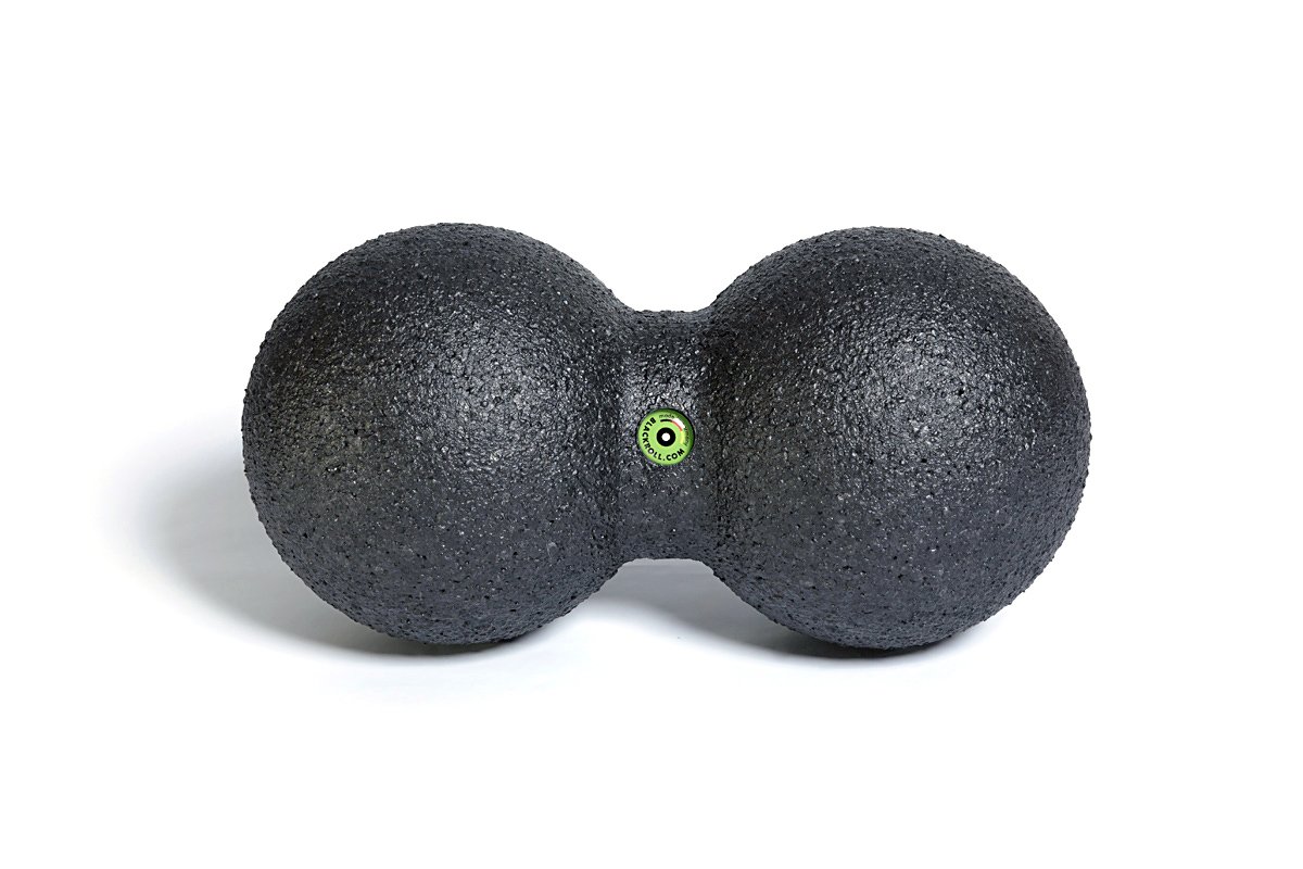 Masažinis Blackroll® Duoball  kamuoliukas  12 cm, juodas 