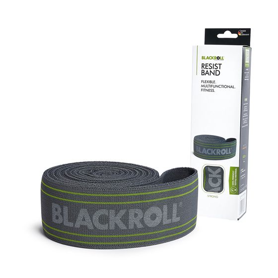 Elastinė Blackroll® Resist (pasipriešinimo) juostos (įvairių stiprumų)