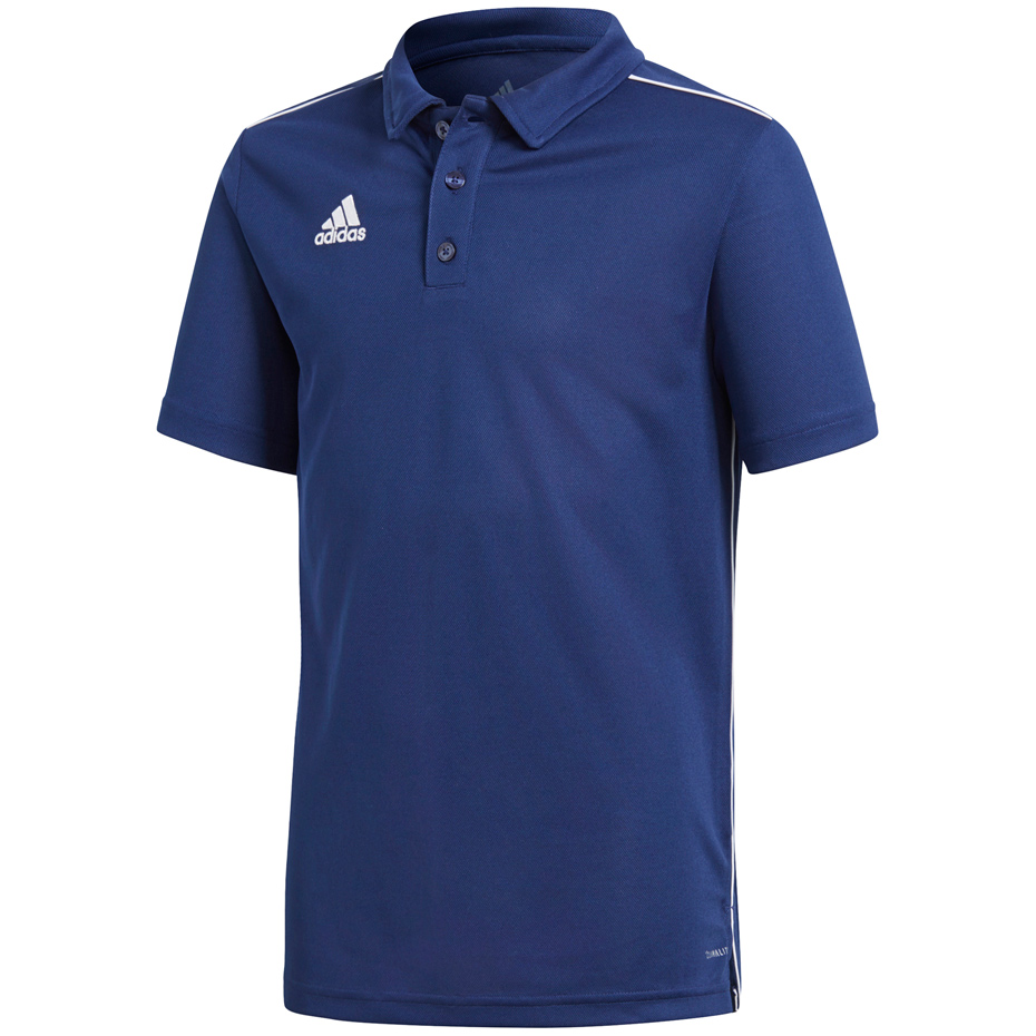 Vaikiški futbolo marškinėliai adidas CORE 18 POLO JR CV3680