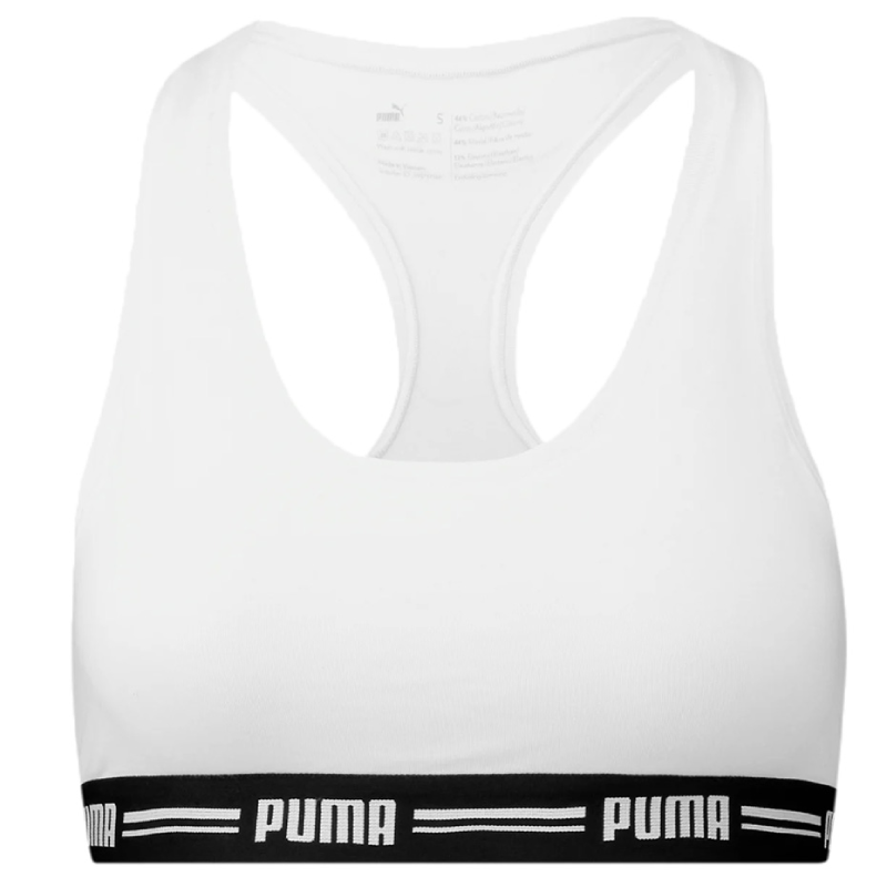 Moterų Sportinė Liemenėlė Puma Racer Baltą 907862 05