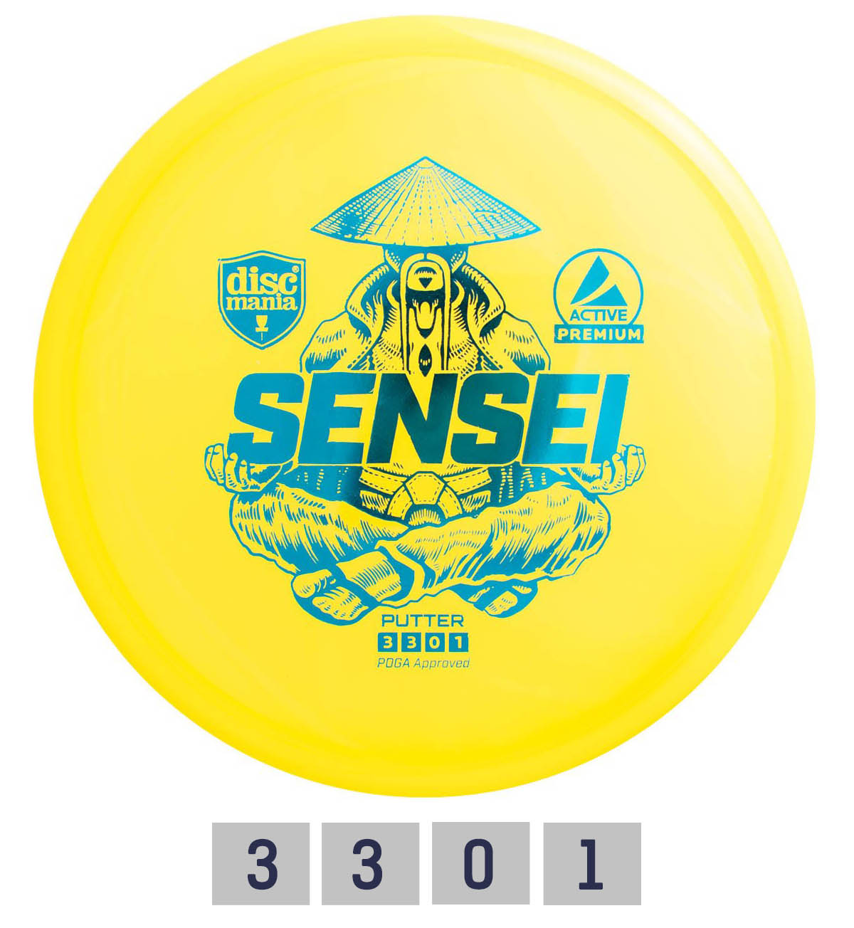 Diskgolfo diskas DISCMANIA SENSEI