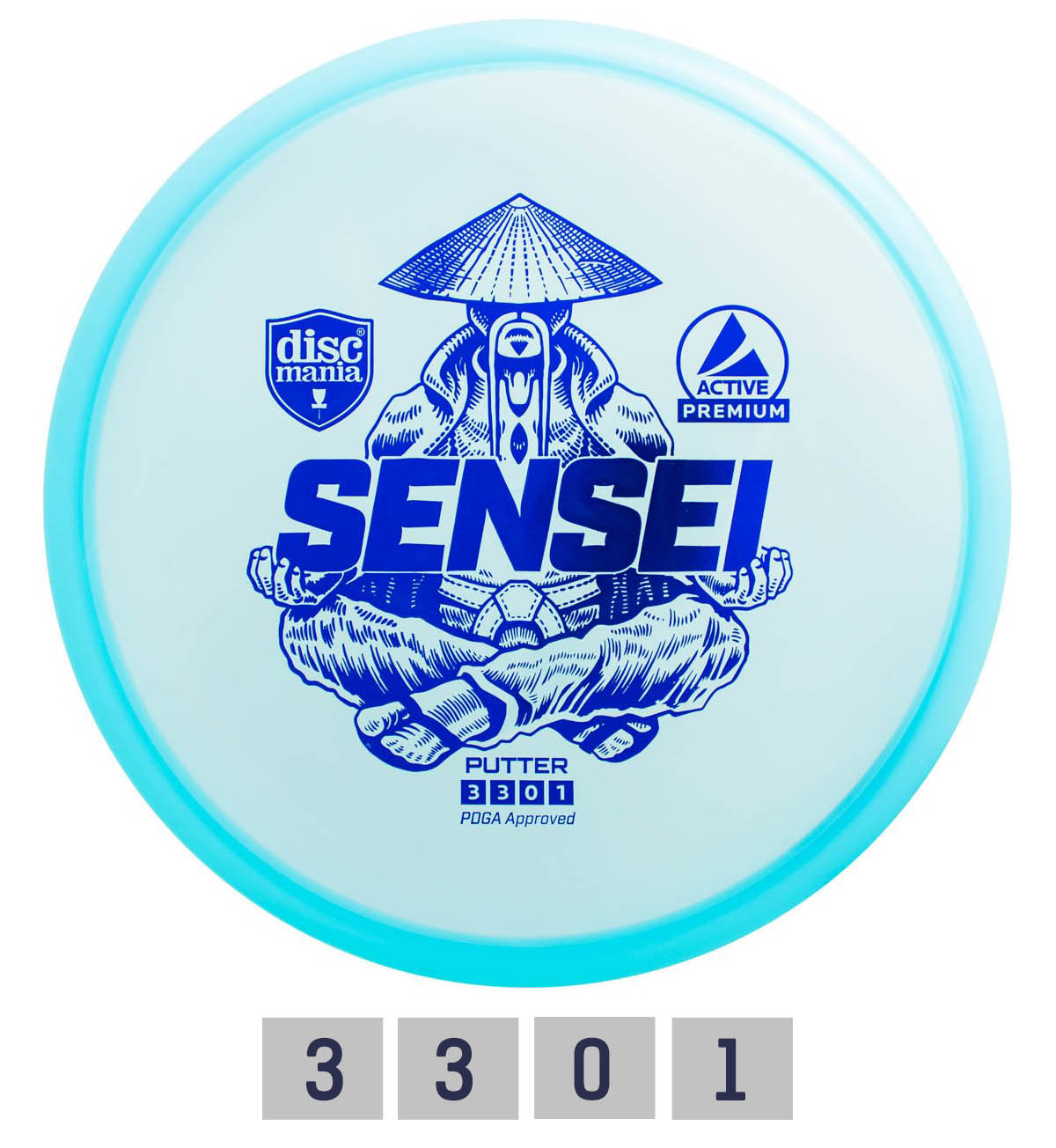 Diskgolfo diskas DISCMANIA SENSEI