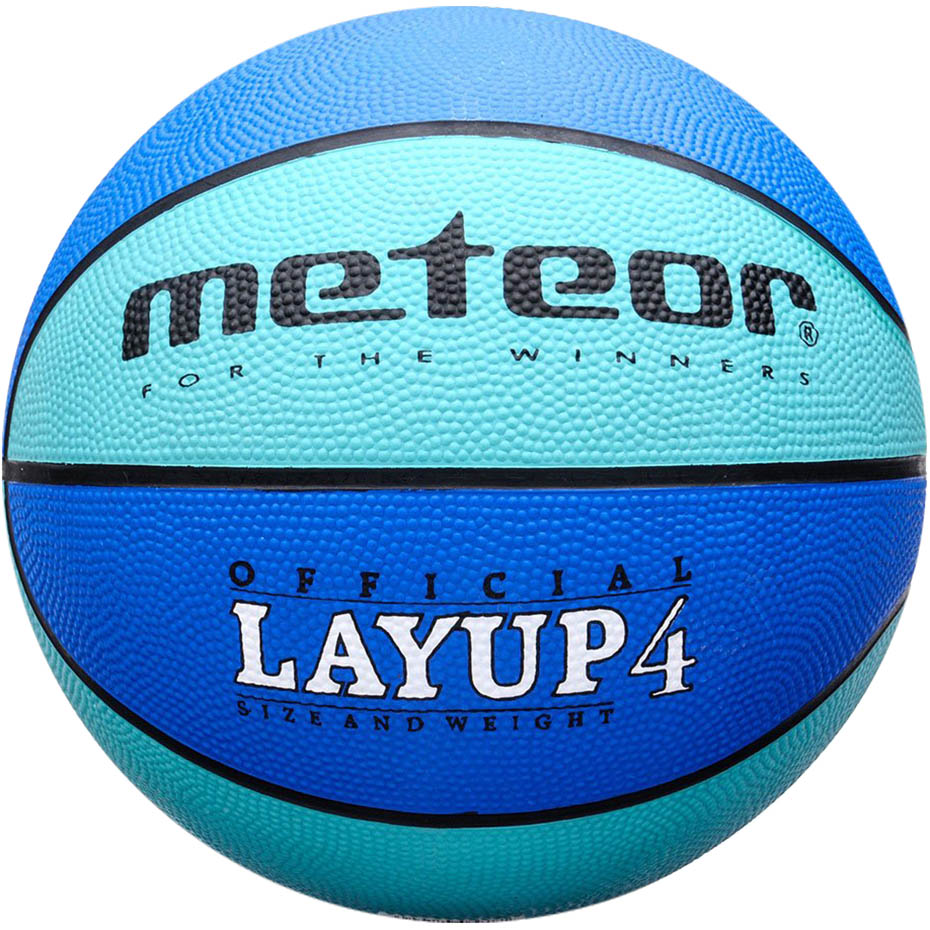 Krepšinio Kamuolys Meteor Layup 4 Mėlynas 07028