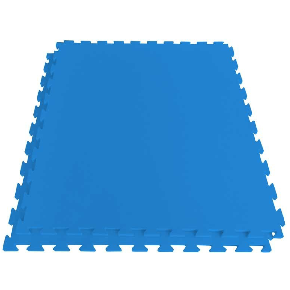 Grindų Danga Tatami FR20J Mėlyna 100x100x2cm Tankis 125 kg/m³