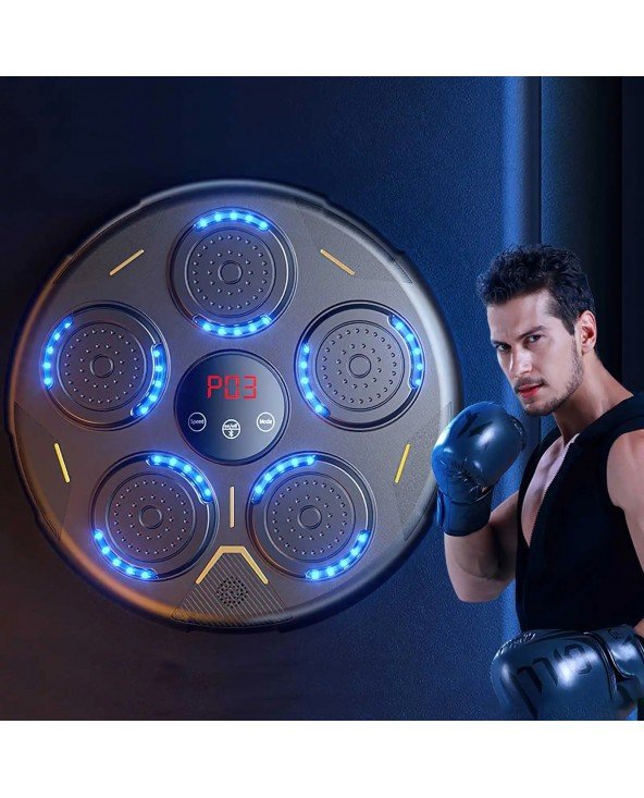 "Smart Music Boxing Training Machine" bokso treniruoklis "Boxing Fitness Trainer" elektroninis sieninis taikinys