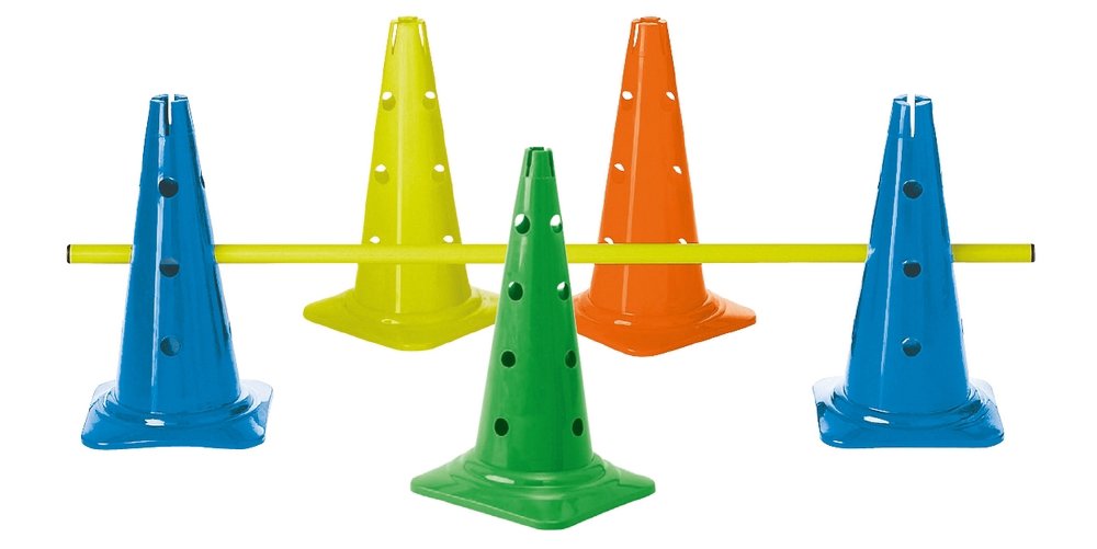 Estafečių kūgis 50cm 12 sk. green