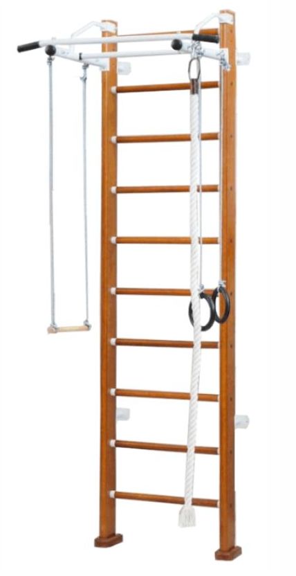 Medinė švediška gimnastikos sienelė SANRO D-3 232,5x64cm