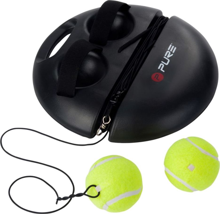 Pure2Improve Tennis training device, black, P2I100180