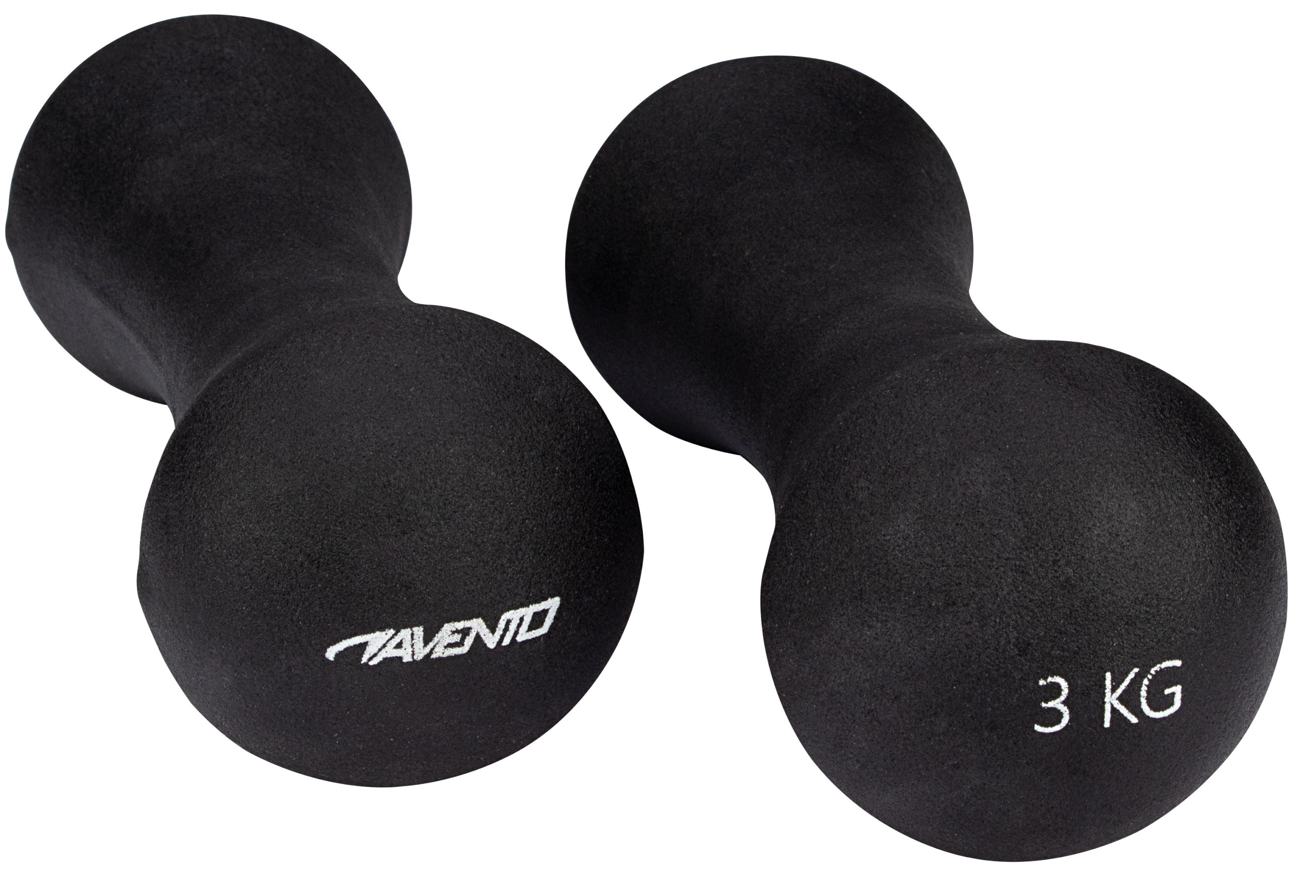 Hanteliai AVENTO 42DC 2x3kg, Juodi