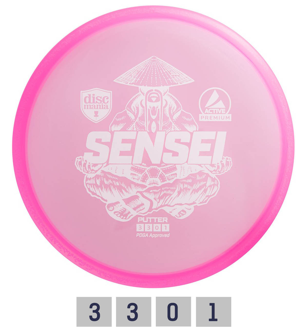 Diskgolfo diskas DISCMANIA SENSEI