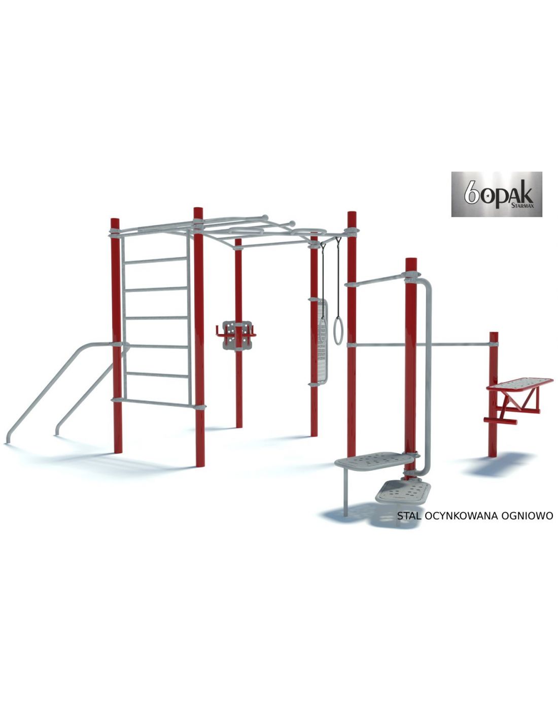 Gatvės sportas - 6Pak rinkinys - street workout