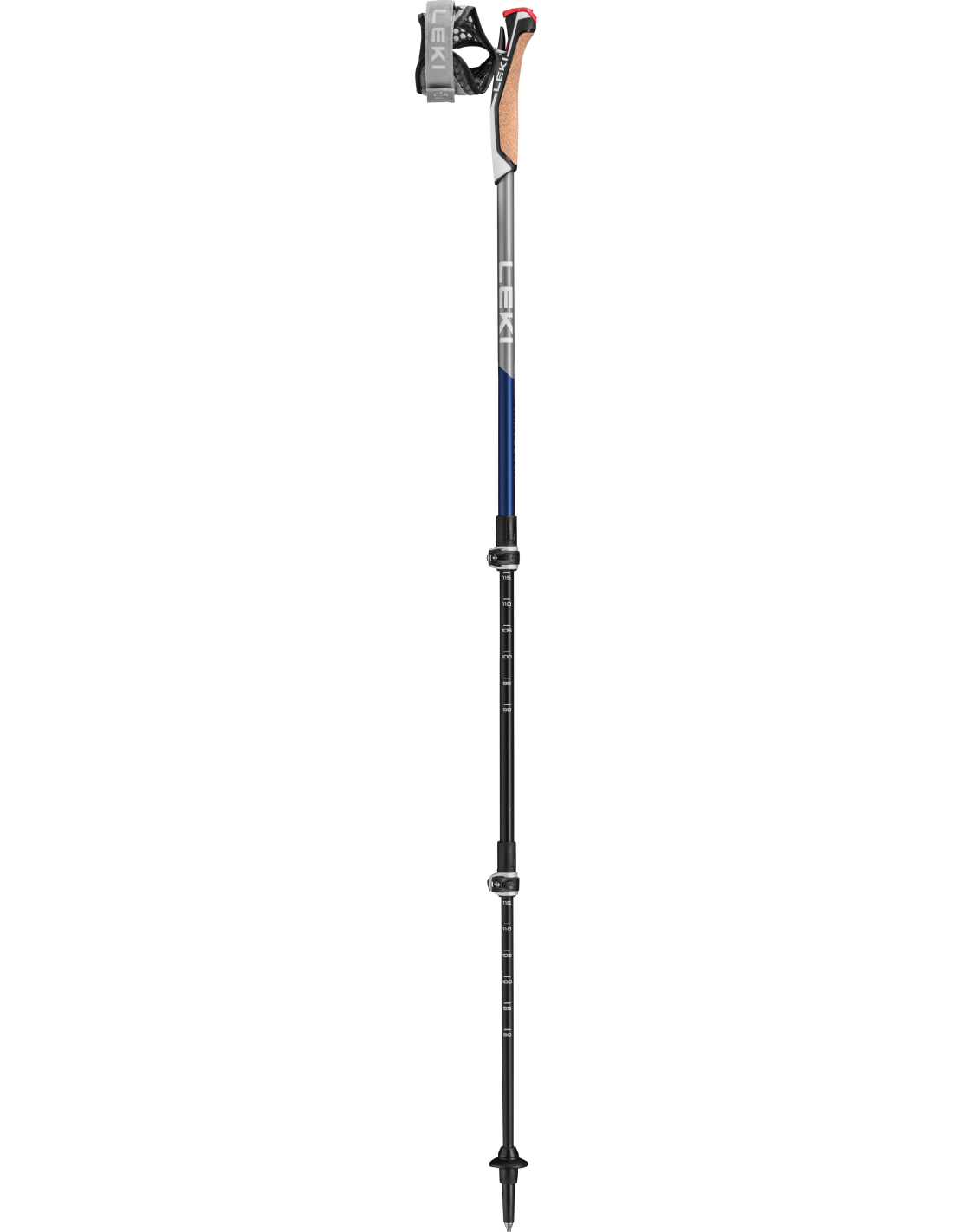 Šiaurietiško ėjimo lazdos LEKI "TRAVELLER CARBON" (90-130 CM)