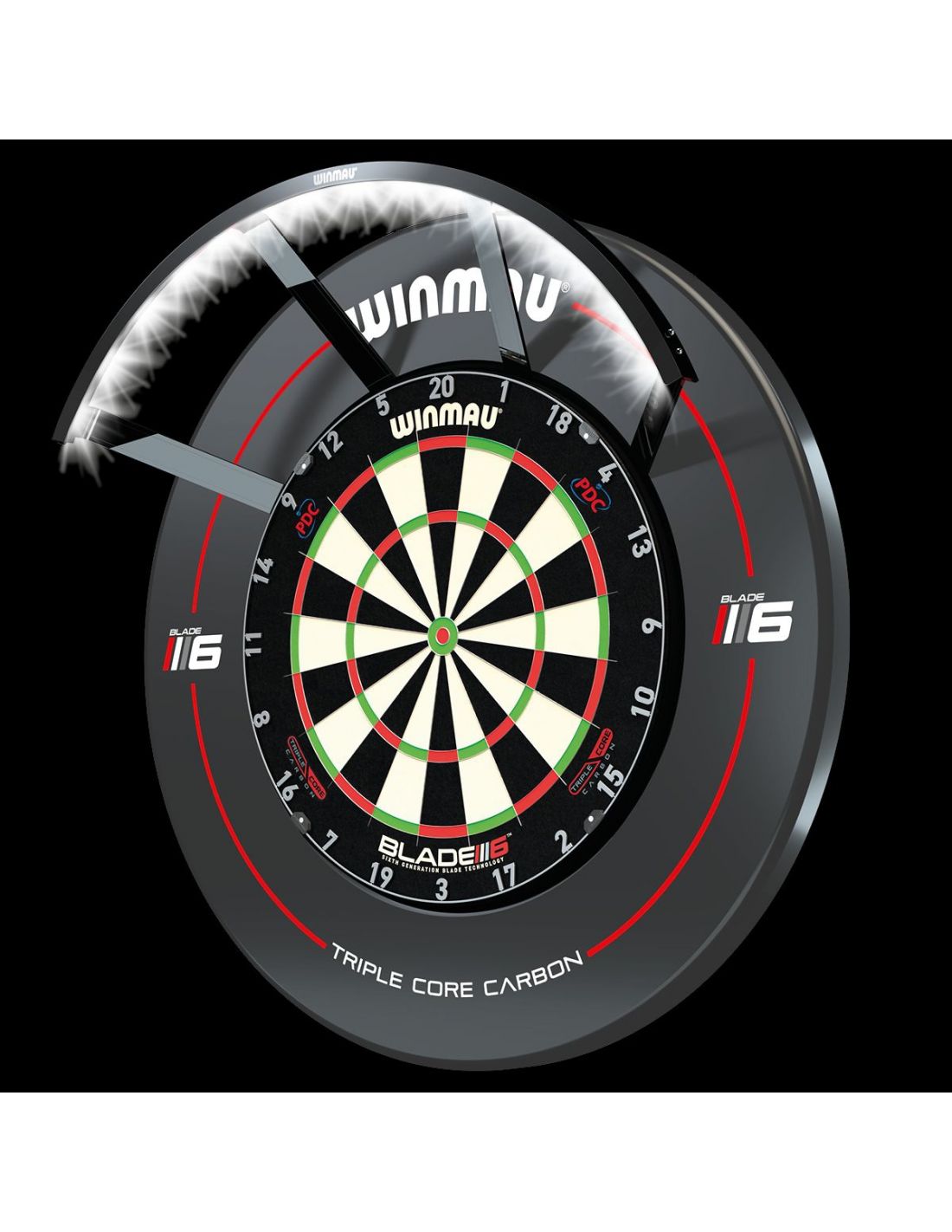 Taikinio apšvietimas Winmau " Polaris 120° "