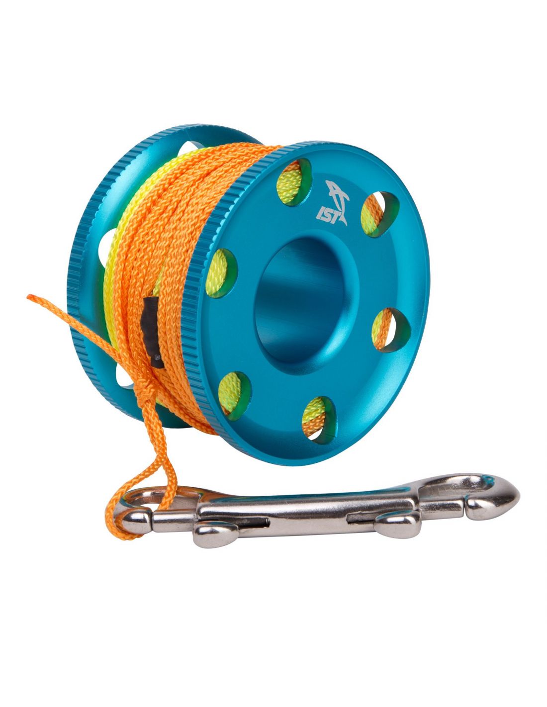 Aliuminė rankinė ritė IST "ALUMINUM REEL" 30m