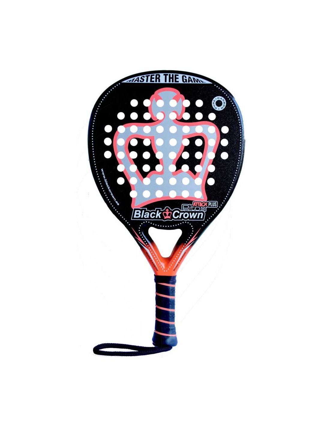 Padelio raketė BlackCrown "PITON ATTACK PLUS"