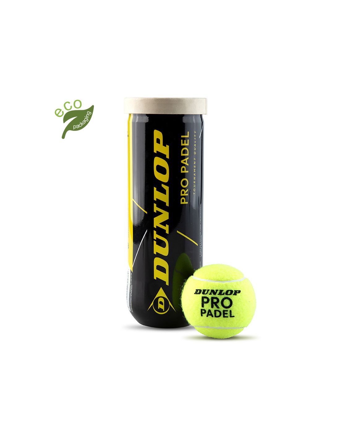 Padel teniso kamuoliukai DUNLOP PRO (3 vnt.)