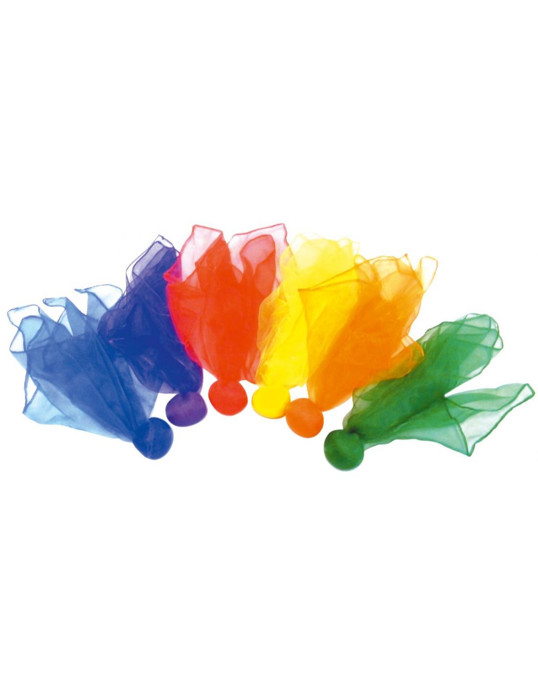 Skarelių skraidukai SPORDAS "SCARFBALLS" (6 vnt.)