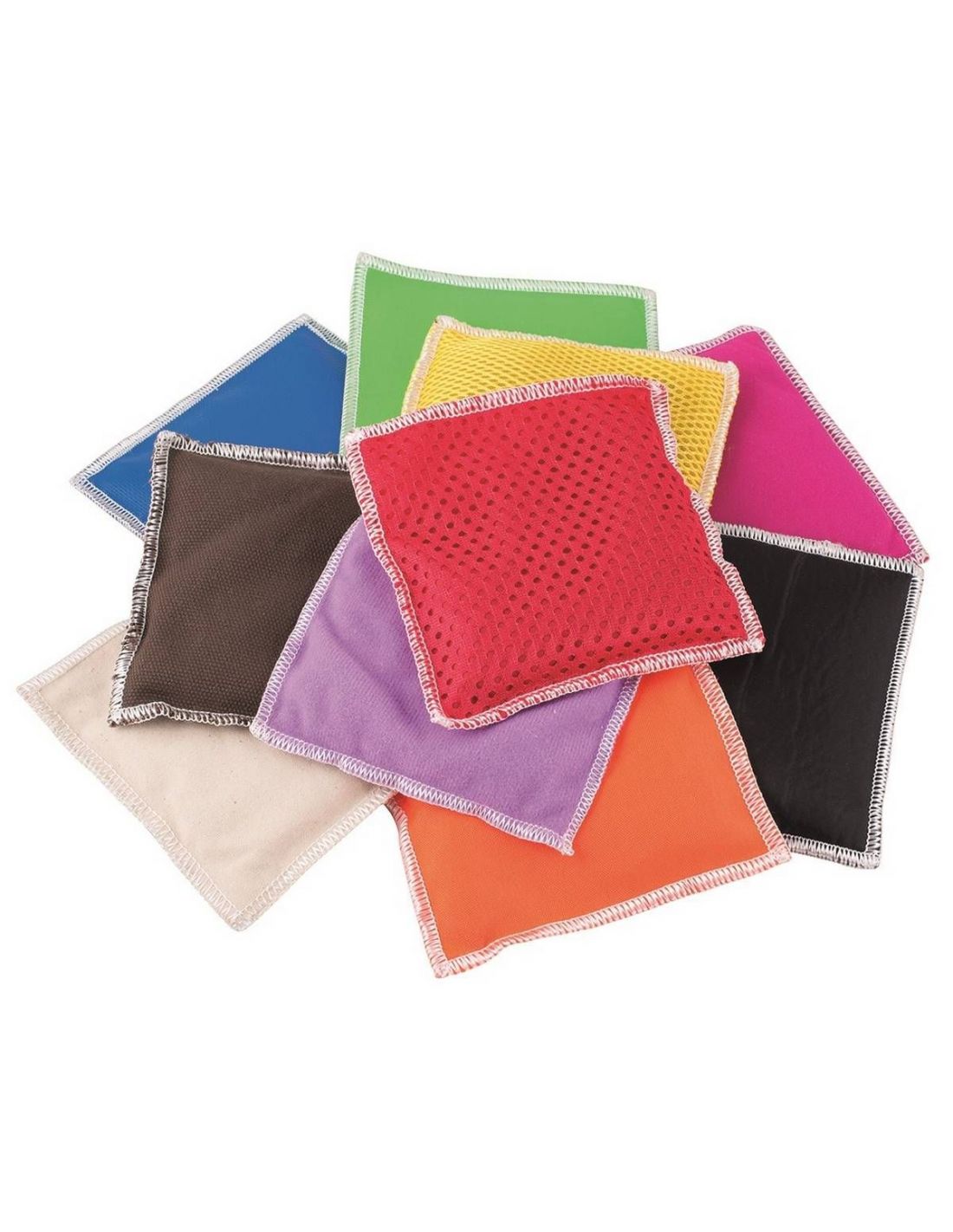 Tekstūruoti"pupų"maišeliai SPORDAS "Textured Bean Bags" (10 vnt.)