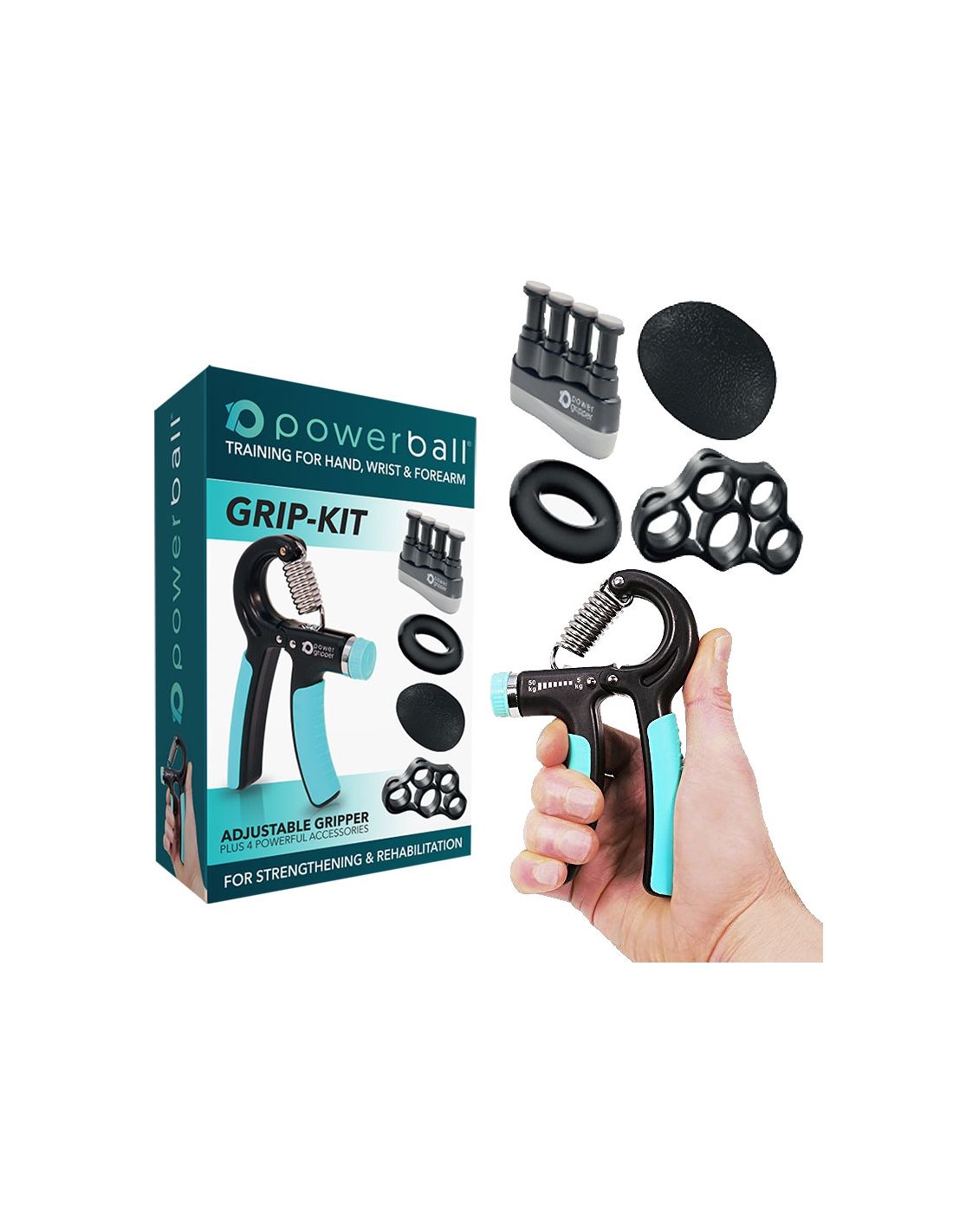 Espanderių rinkinys Power Grip RPM